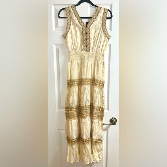 Dresses & Skirts - Bohemian Cotton Maxi Dress NWT